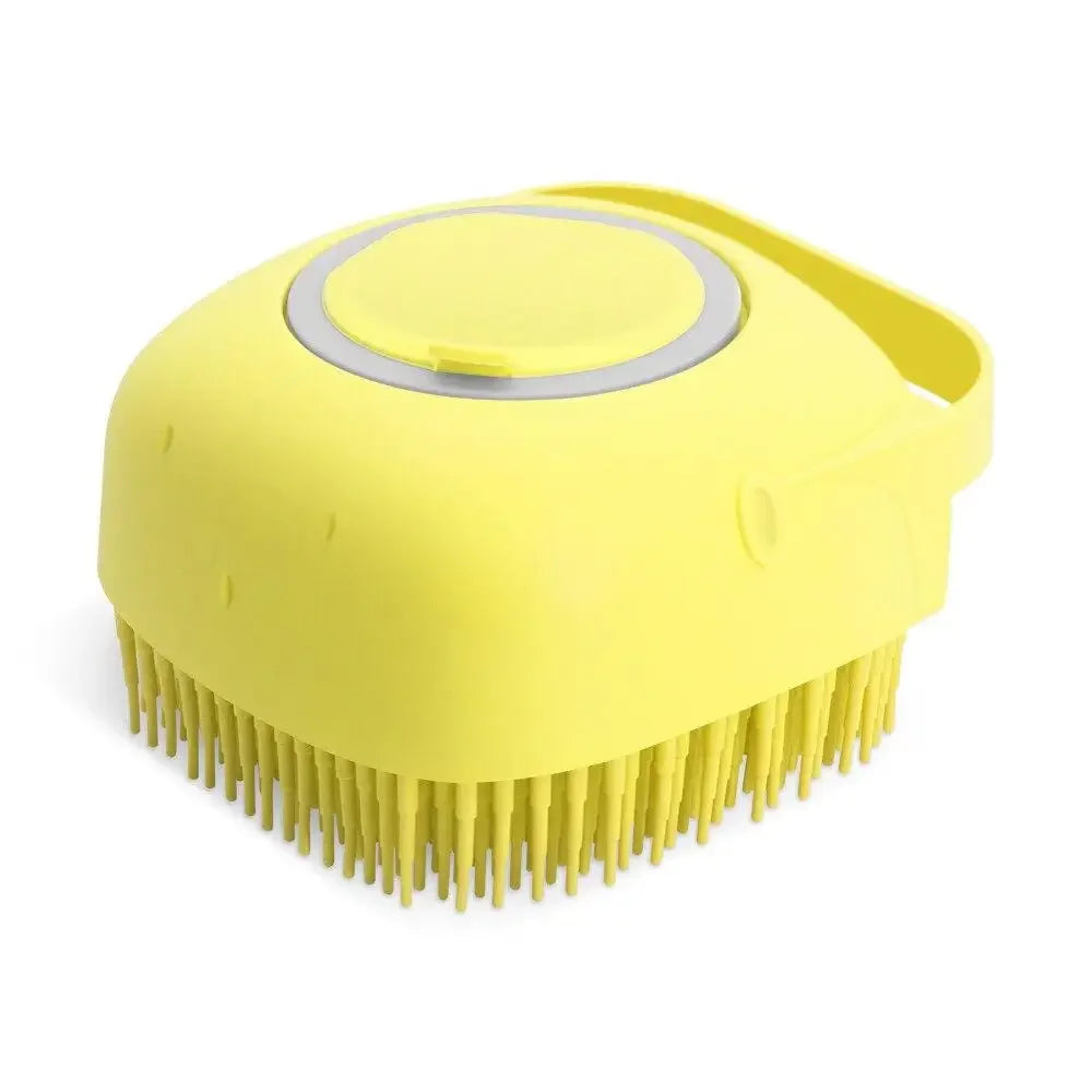 Escova de Banho em Silicone com Dispensador de Champô – Balsapets