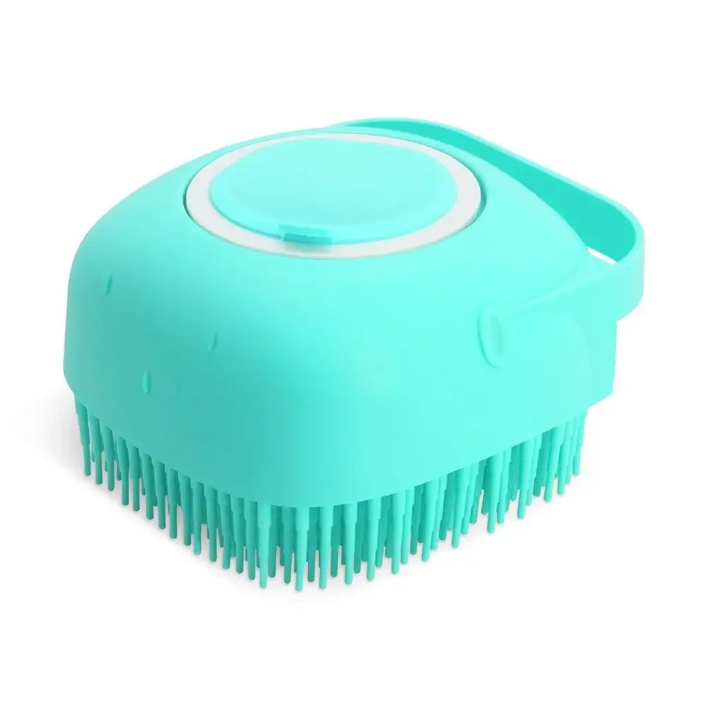 Escova de Banho em Silicone com Dispensador de Champô – Balsapets