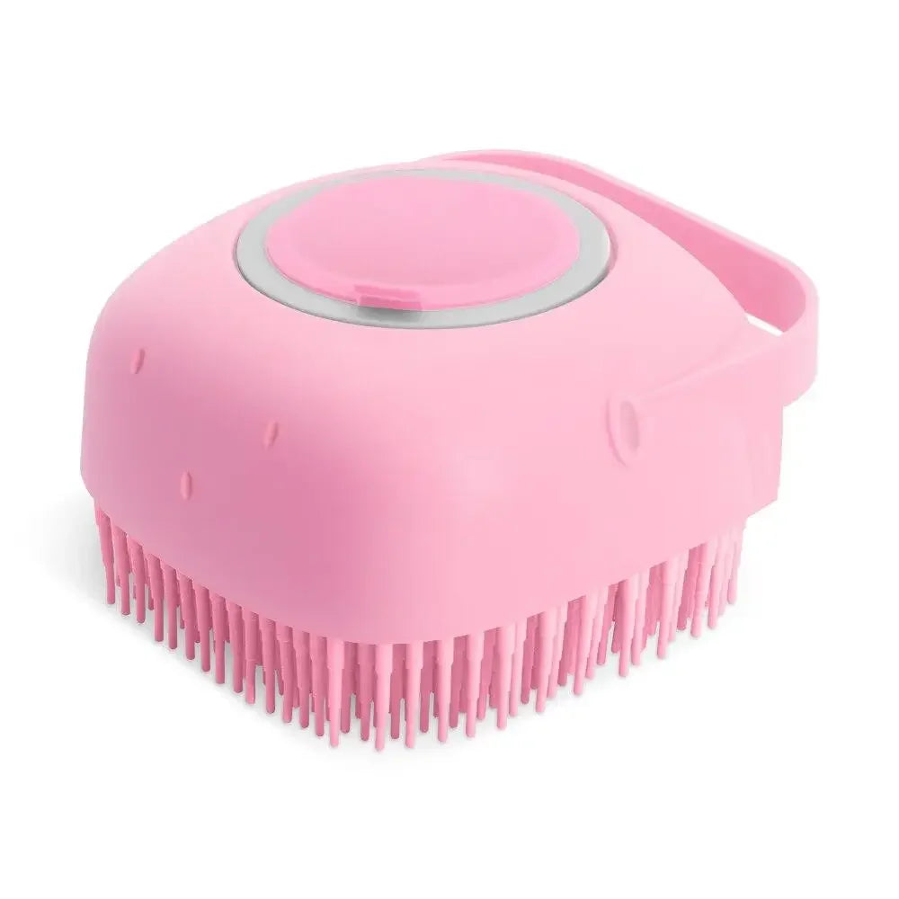 Escova de Banho em Silicone com Dispensador de Champô – Balsapets