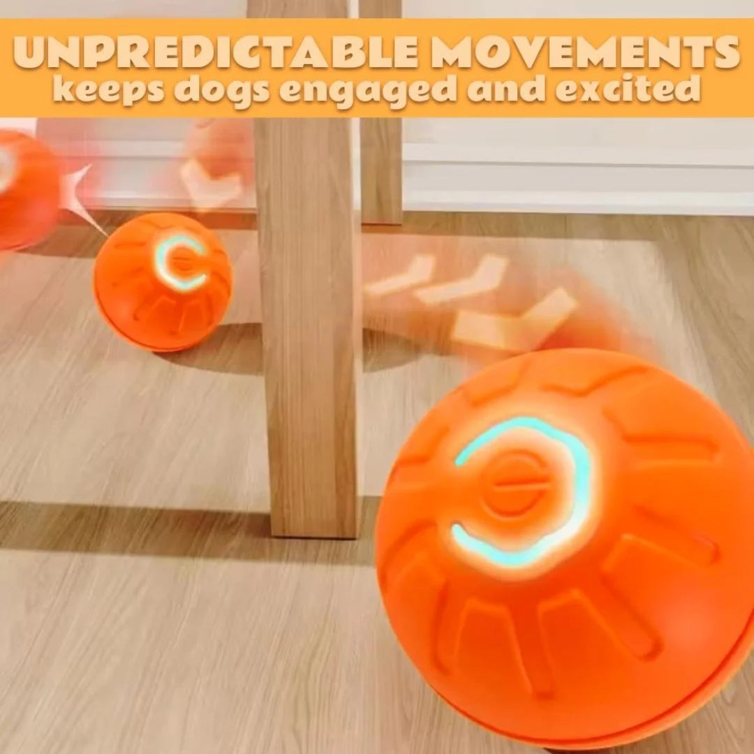 Bola Elétrica Inteligente Balsapets – Brinquedo Gravitacional para Cães e Gatos